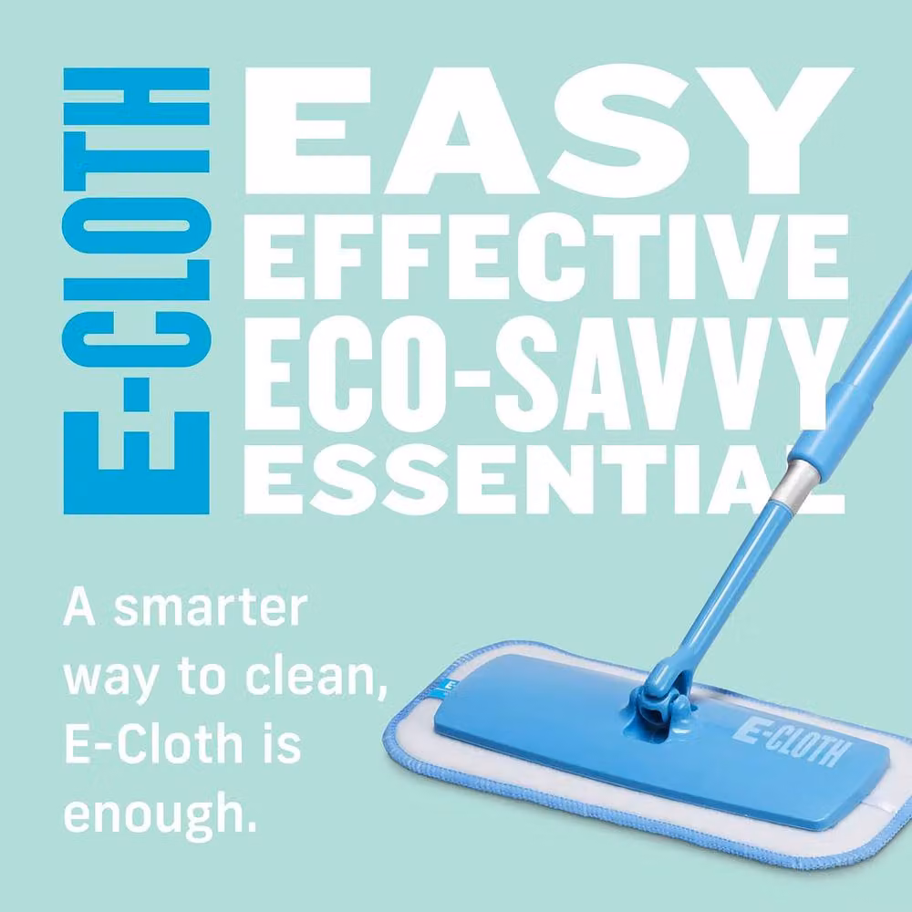 E-Cloth Replacement Mini Deep Clean Microfibre Mop Head in Blue, 1 Pack – 2