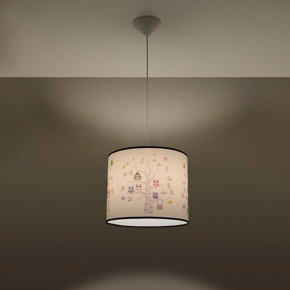 Sollux Lighting Modern Multicolour RGB Fabric Pendant Lamp W/D/H: 82 x 30 x 30 cm – 2