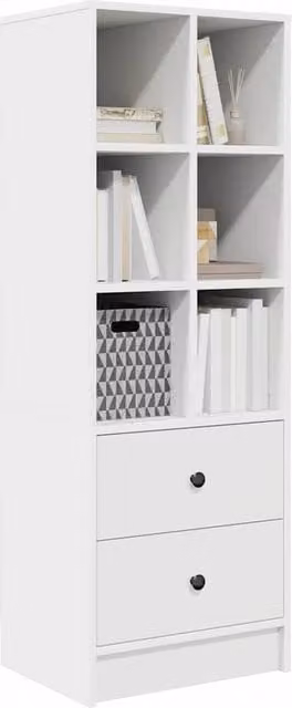 Berkfield Home White MDF Shelving Unit – 1