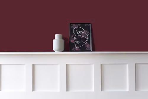 Vintro Luxury Matt Emulsion Multi Surface Paint in Dark Purple Sweet Damson, 1L – 2