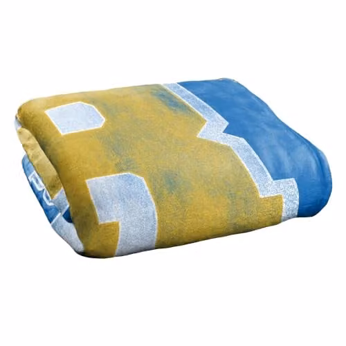 Riverdale Varsity Silky Touch Super Soft Fleece Throw Blanket, White, W/D/H: 152 x 127 cm – 2