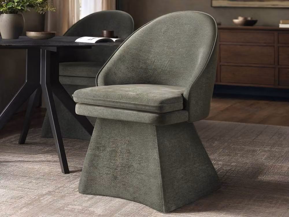 Solace+Co Scandinavian Extendable Dining Table with 5 Green Chairs and Black Bench – 2