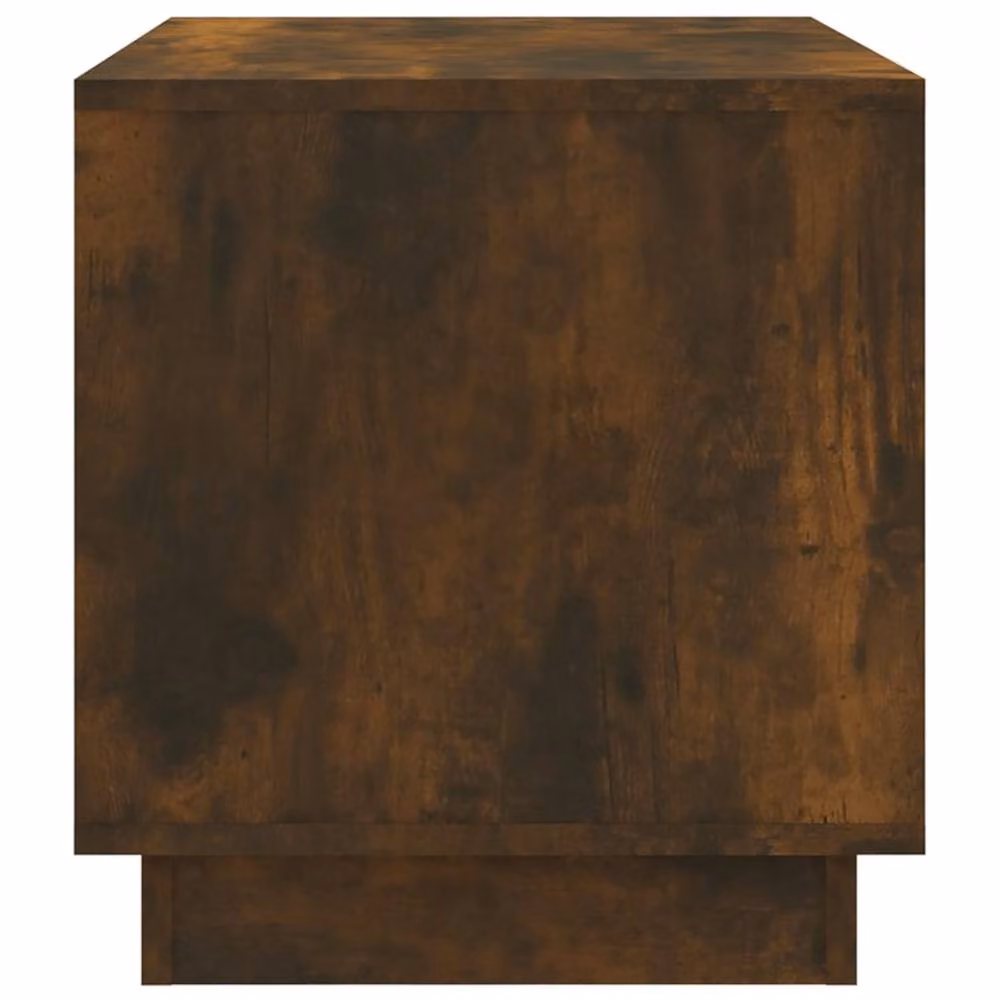 Berkfield Home Smoked Oak TV Cabinet in Brown, W/D/H: 70 x 41 x 44 cm – 4