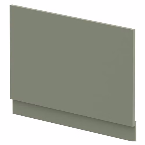 Balterley MDF Bath End Panel with Plinth in Green, 800mm – 1