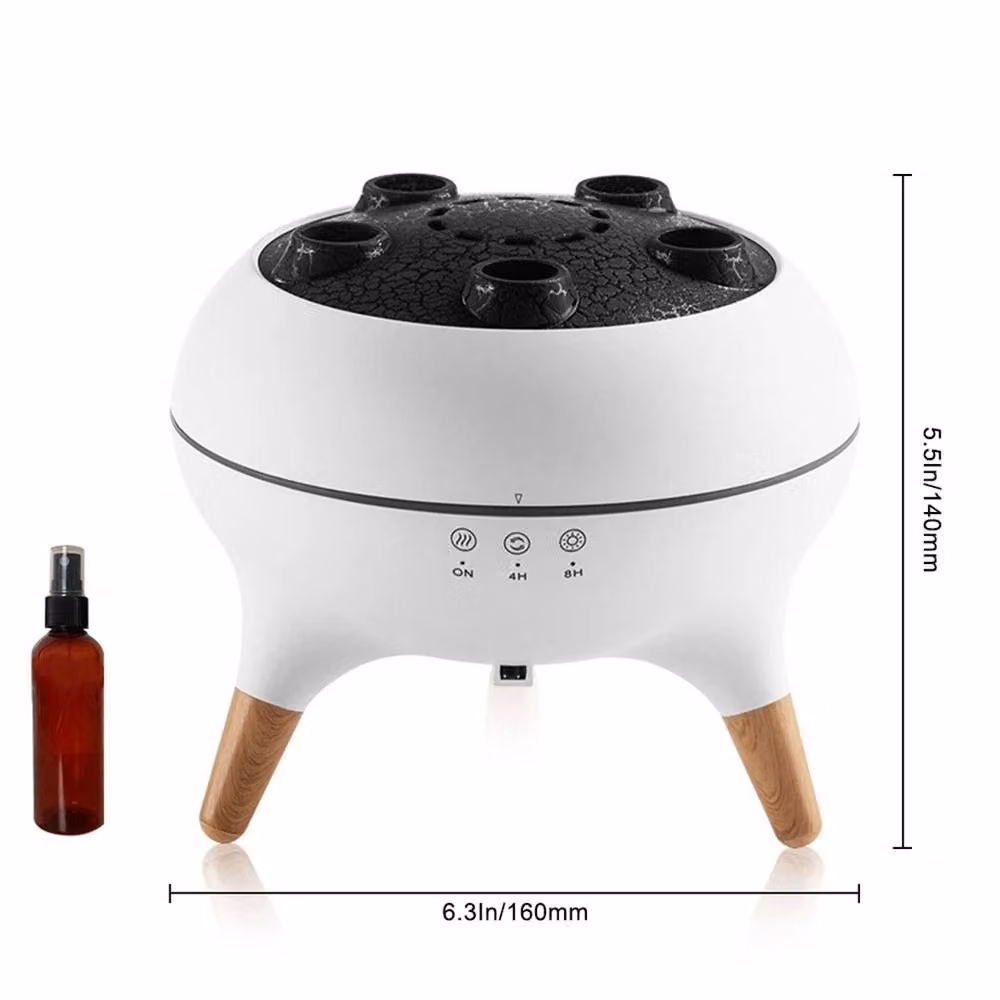 Nordara Jellyfish Essential Oil Diffuser and Humidifier with Remote Control and Light in White and Multicolour – 2