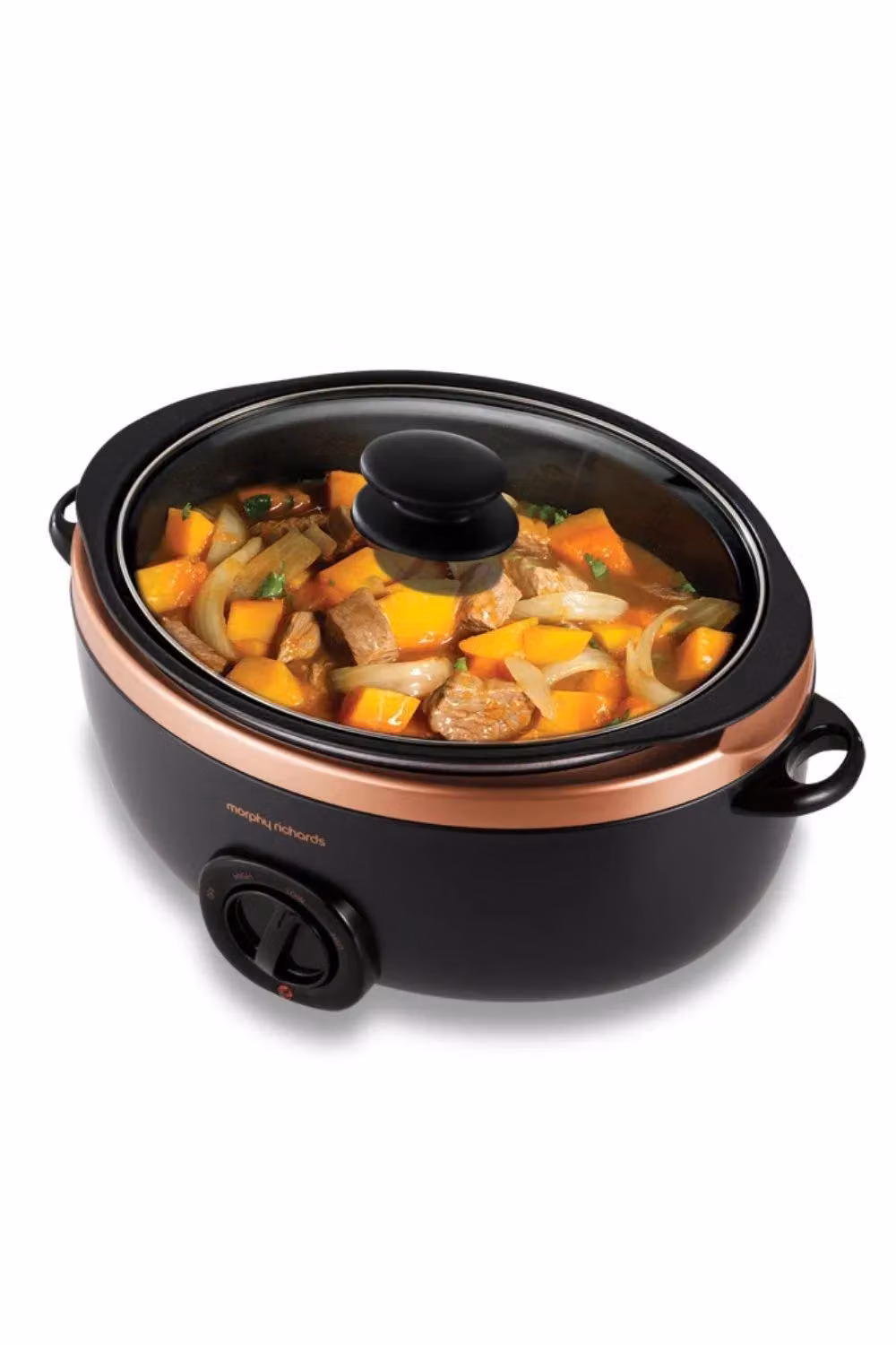 Morphy Richards Rose Gold Sear & Stew Slow Cooker with 6.5L Capacity – 3