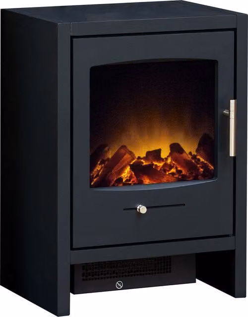 Adam Bergen Electric Stove in Grey and Black