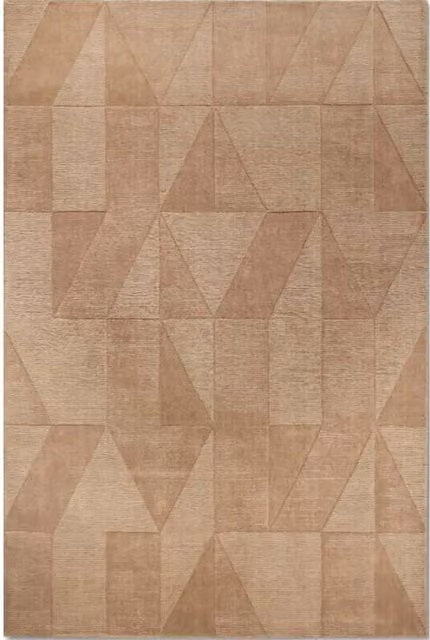 Villeroy & Boch 1906 Ursule Handwoven Wool Rug in Beige, W/D: 190 x 280 cm – 1