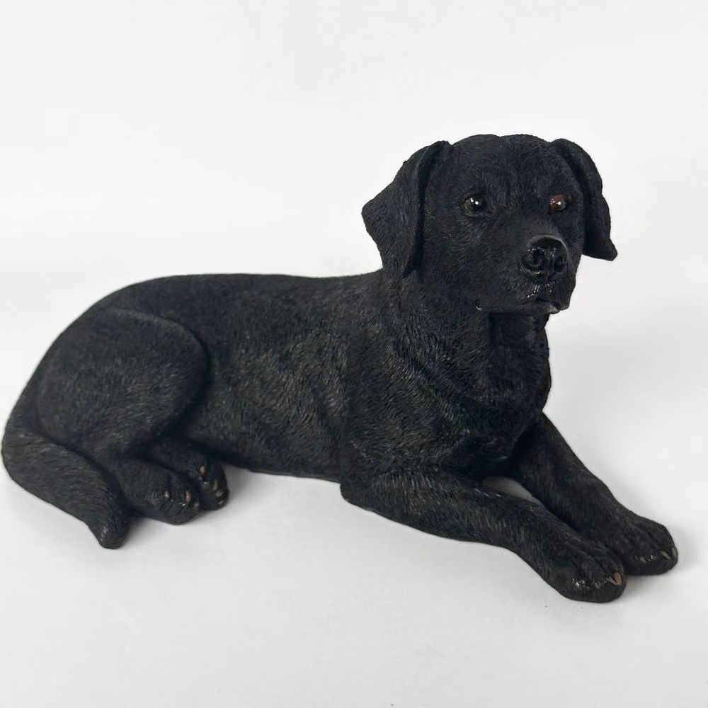 Animal Crackers Black Labrador Dog Figurine – 2