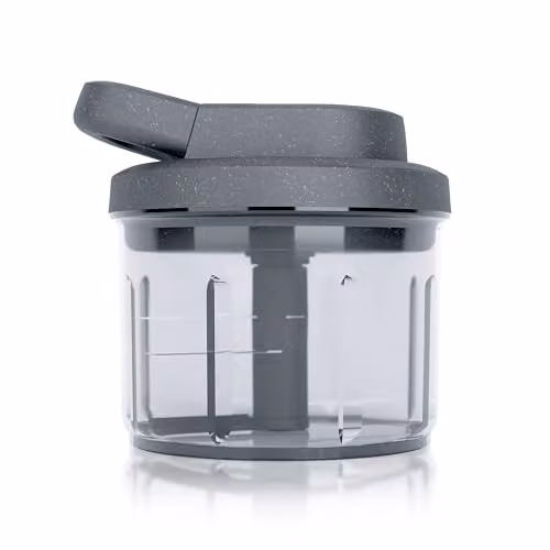 Zyliss Easy Pull Manual Vegetable Chopper and Food Processor, 800ml, Grey – 1
