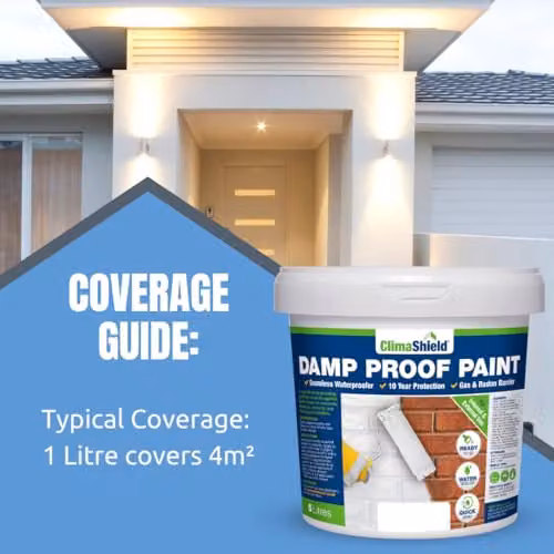 SmartSeal Grey Damp Proof Paint for Interior and Exterior Walls, Ceilings and Floors, 10 Litres – 3
