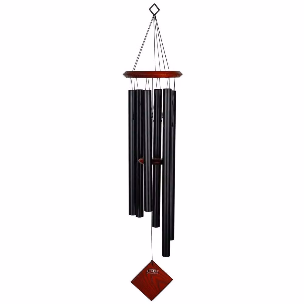 Woodstock Chimes Chimes of Earth Wind Chime in Black – 2