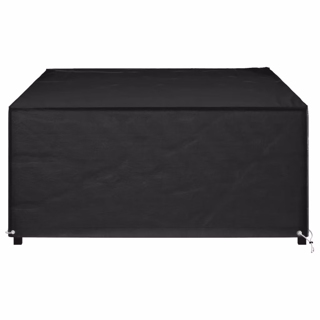 Berkfield Home Rectangular Garden Furniture Cover with 12 Eyelets, Black, W/D/H: 227 x 152 x 65 cm – 3