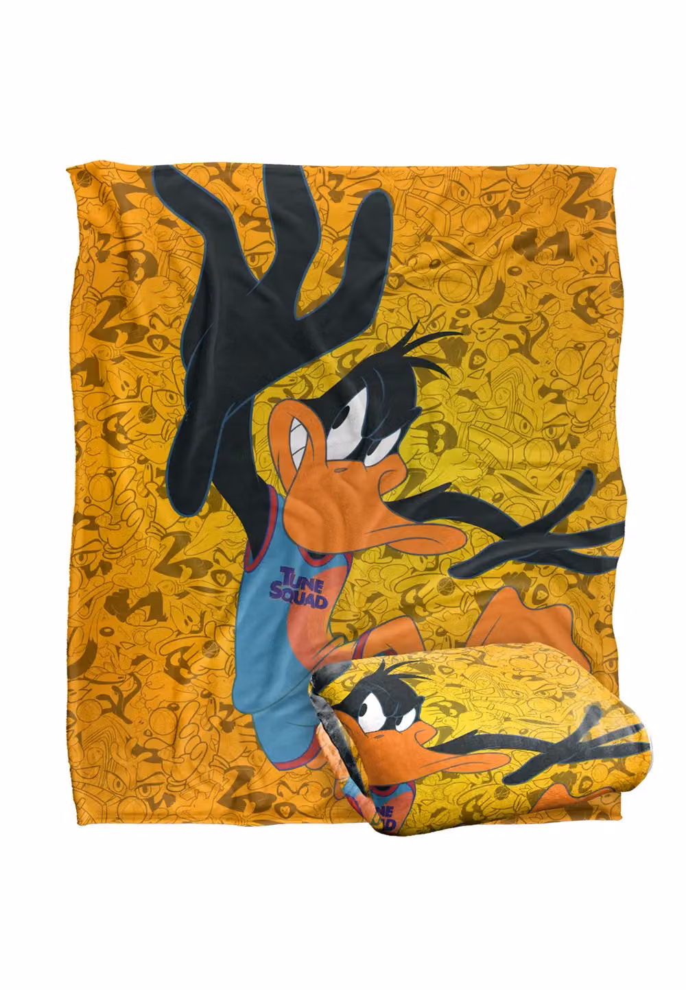 Warner Brothers Space Jam 2 Silky Touch Super Soft Throw Blanket in White, W: 152 cm, D: 127 cm – 2
