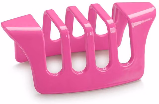Zeal Melamine Four Slice Toast Rack in Pink – 1