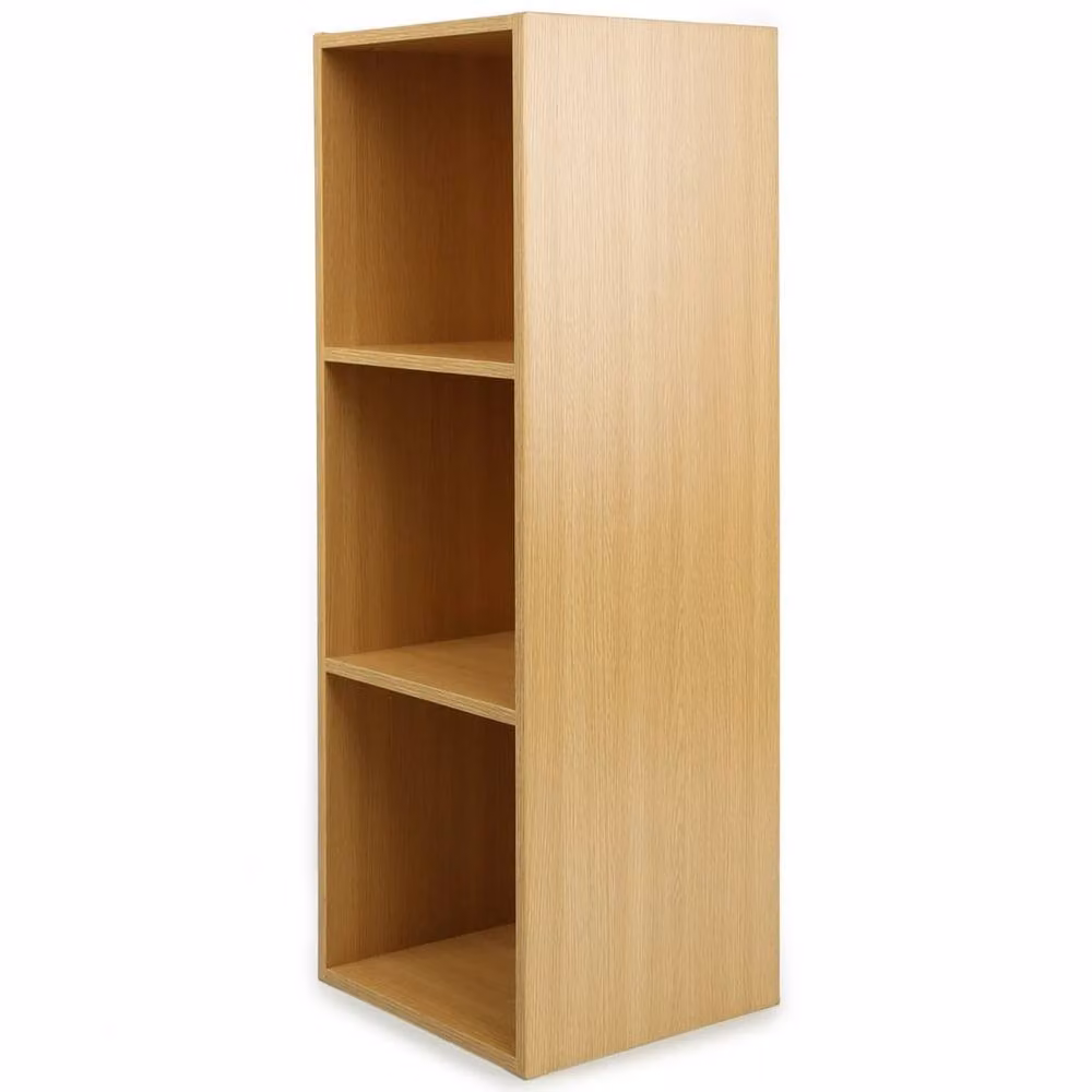 SPETLEK Record Storage Cube Cabinet Unit in Natural Oak Wood – 2