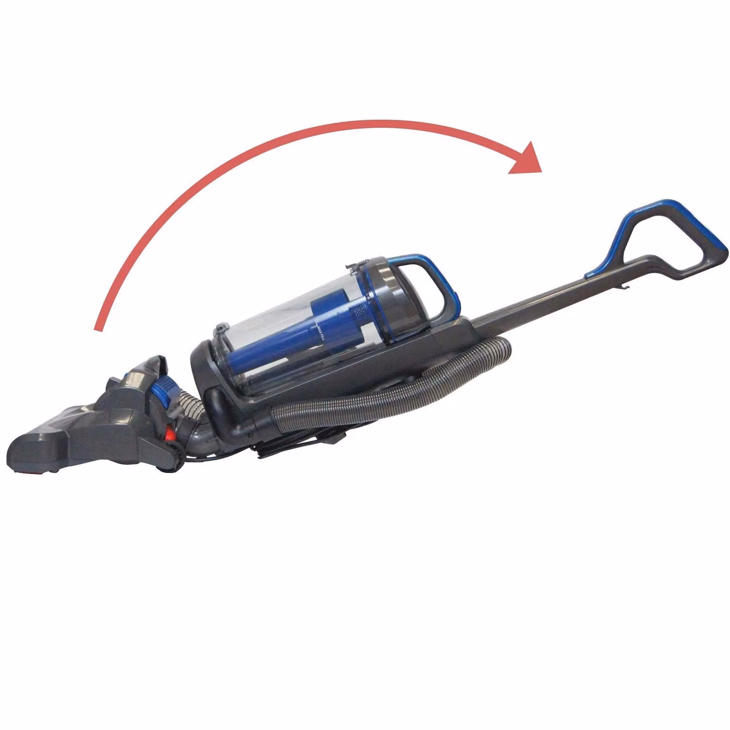 Igenix IG2430 Upright Bagless Vacuum Cleaner with Detachable Handle in Grey and Blue – 2