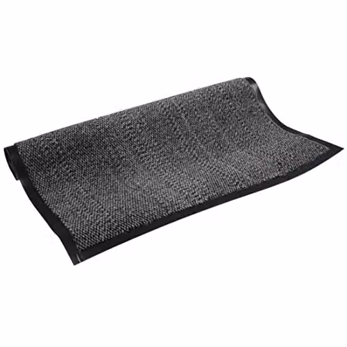 JVL Heavy Duty Anti-slip Barrier Door Mat, Grey and Black, W: 80 cm, L: 120 cm – 3