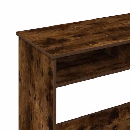 vidaXL Writing Desk in Brown Oak Engineered Wood W/D/H: 80 x 40 x 75 cm – 5