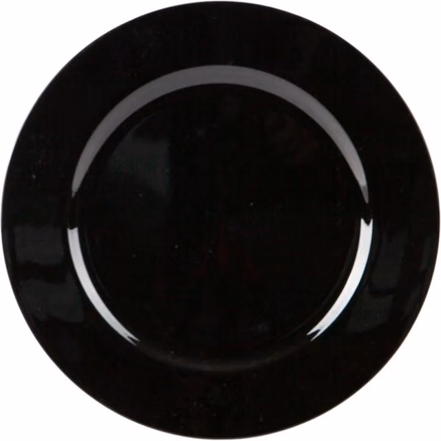 Argon Tableware Metallic Charger Plate in Black, Diameter: 33 cm – 5