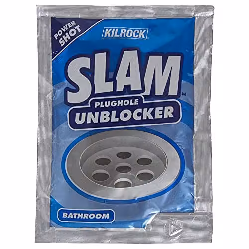 Kilrock Slam Blue Plughole Bathroom Unblocker 80g – 1