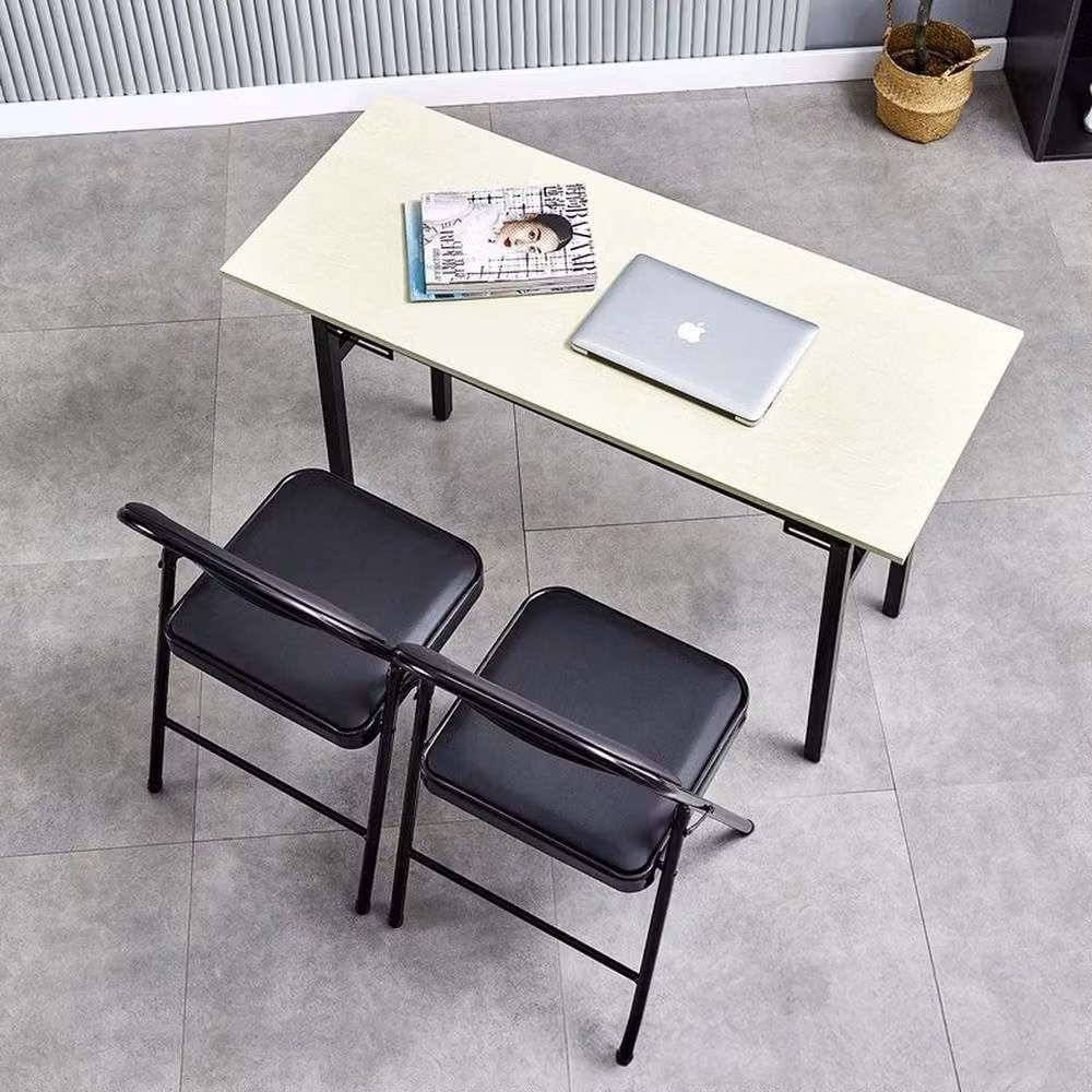 FORGEVIO White Folding Computer Desk for Home Office – 2