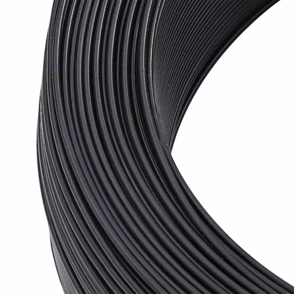 Berkfield Home Plastic Coated Steel Fence Binding Wire, Anthracite Black, 250 m, 1.4/2 mm – 5