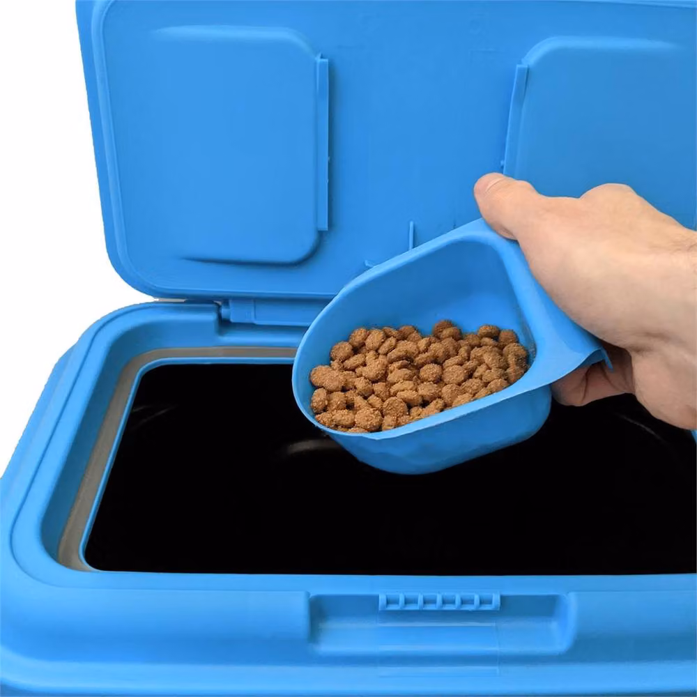 Nordara 30L Blue Pet Food Storage Container Bin W: 100 cm, D: 15 cm, H: 15 cm – 4