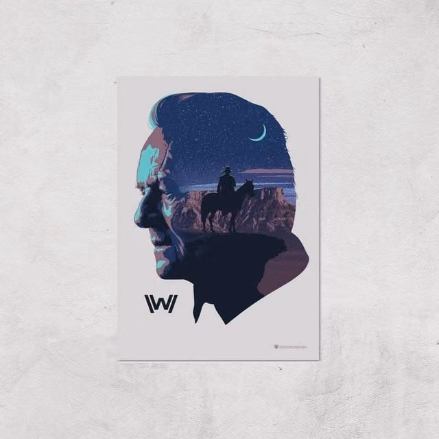 Westworld Robert Ford A2 Giclee Art Print Multicolour Paper Poster