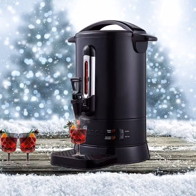 AREBOS Hot Drink Water Boiler and Dispenser, 6.8 l, Black