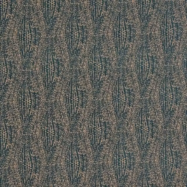 Terrys Petrol Blue Fabric Babylon