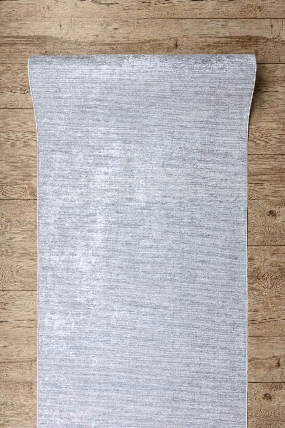 RugsX Anti-Slip Lotus Runner in Grey, W: 100 cm, L: 200 cm – 2