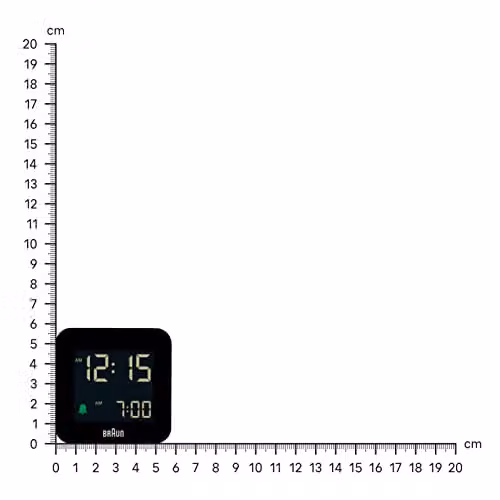 Braun Digital Travel Alarm Clock in Black – 4