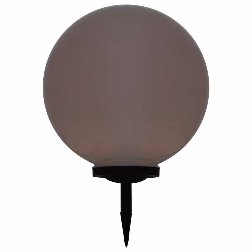 Berkfield Home Solar LED Spherical Outdoor Lamp, White, Diameter: 50 cm – 2