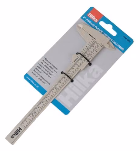 Hilka Grey Plastic Vernier Callipers