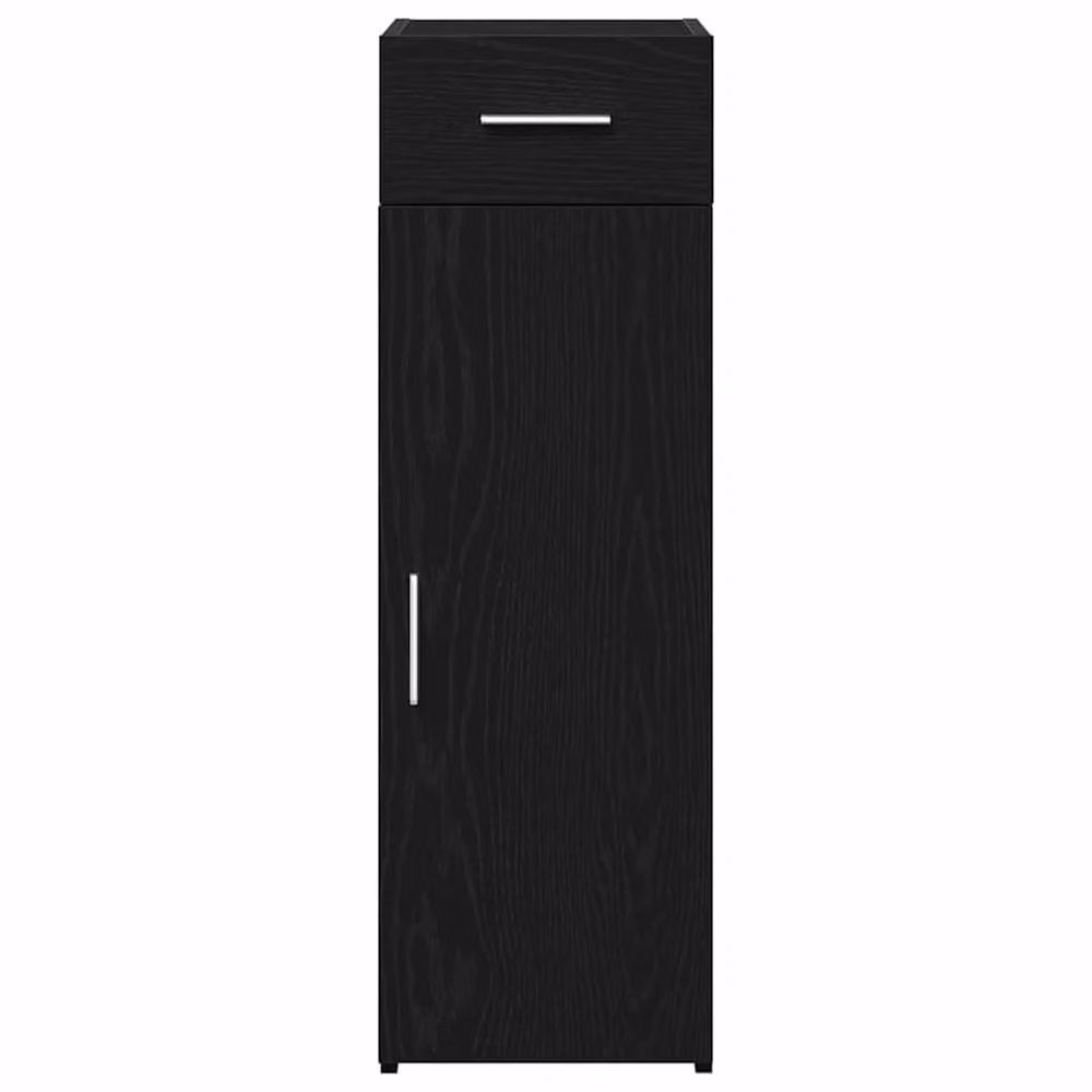 Berkfield Home Black Oak Sideboard in Engineered Wood, W/D/H: 93 x 42.5 x 30 cm – 4