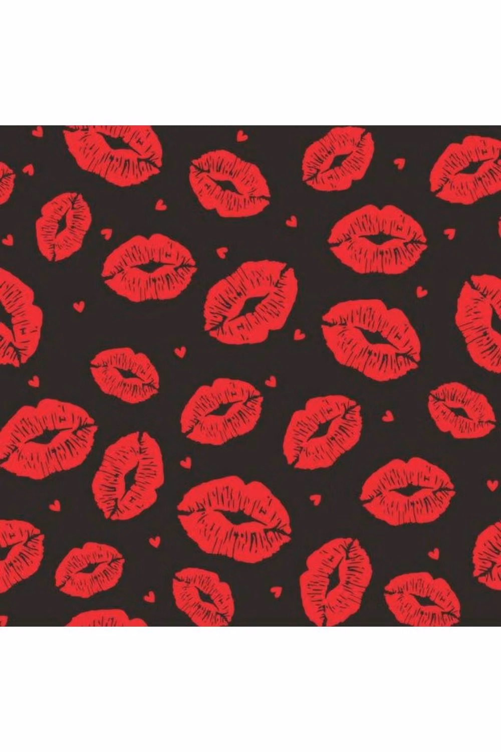 KDMD Red Lips on Dark Tinted Cello Film, Red, W: 80 cm, L: 50 m – 2