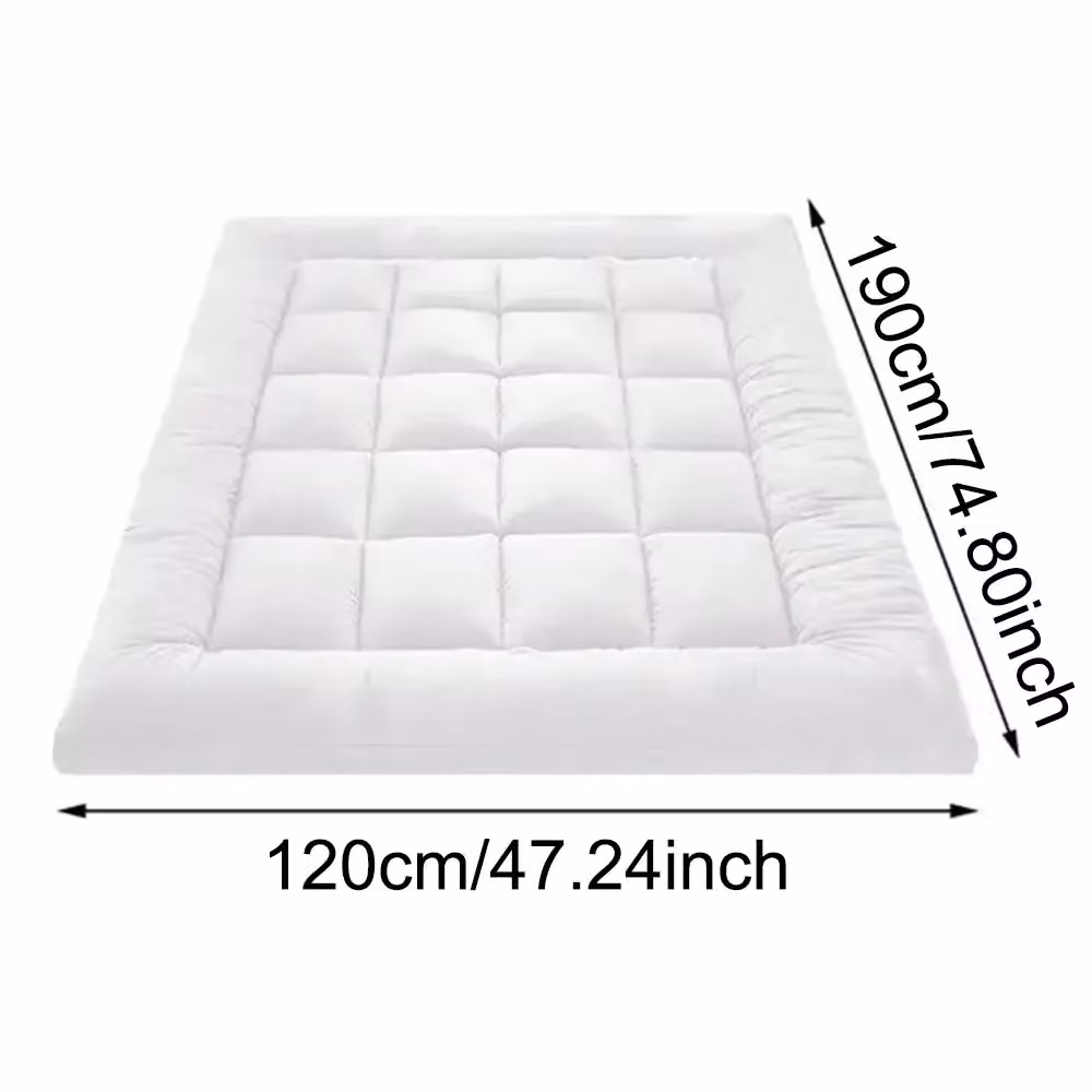 VOGREX White Hotel Quality Thick Mattress Topper, Depth: 10 cm – 2