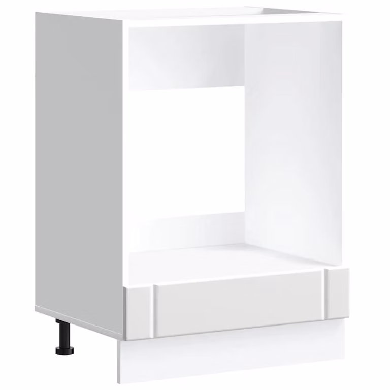 Berkfield Home Lucca White Freestanding Appliance Housing Unit Oven Cabinet
