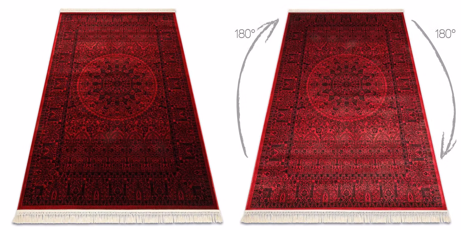 RugsX Orient Oriental Rug in Red, W: 100 cm, L: 200 cm – 2