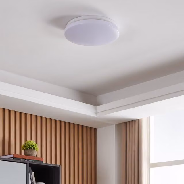 Eglo Approdo LED Ceiling Light in White, Metal and Plastic – 1