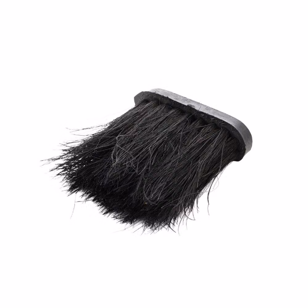 Leecroft Oblong Fireside Hearth Brush Refill for Companion Set in Black and Multicolour – 2