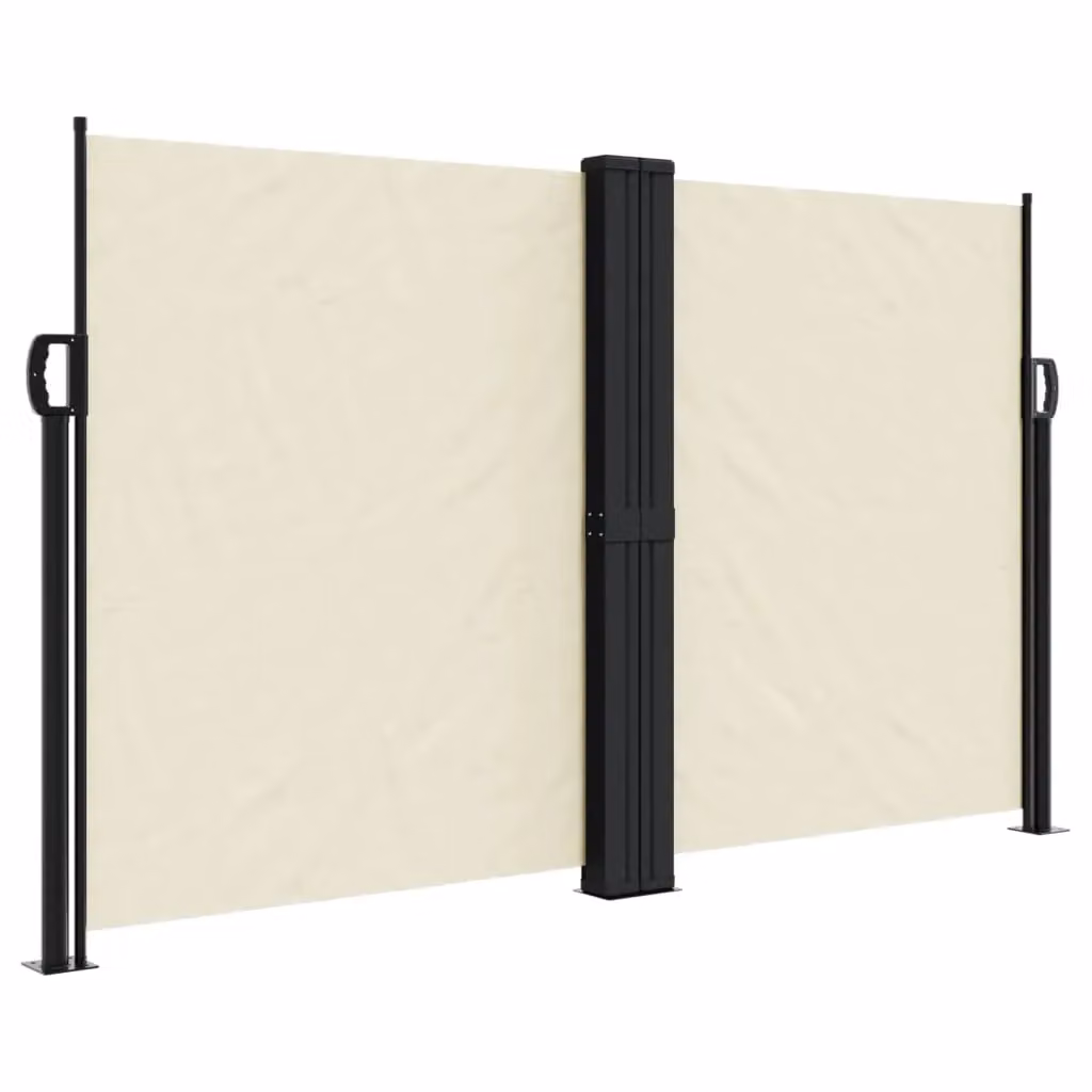 Berkfield Home Retractable Side Awning in Beige Polyester, W/H: 140 x 1000 cm – 2