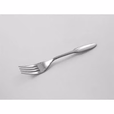 Premier Housewares Stainless Steel Polished Dessert Fork in Silver, W/D/H: 2.5 x 2.5 x 18 cm
