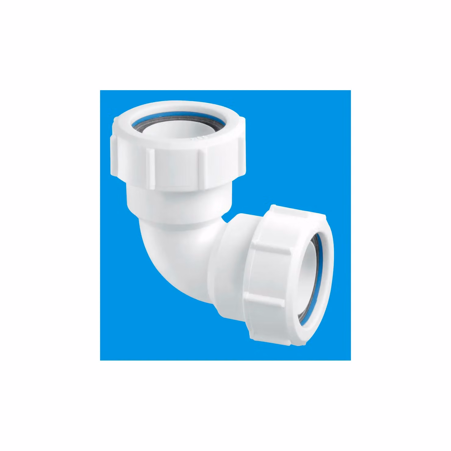 McAlpine MZ4 2 Inch 90 Degree Multifit Plastic Bend in White – 2