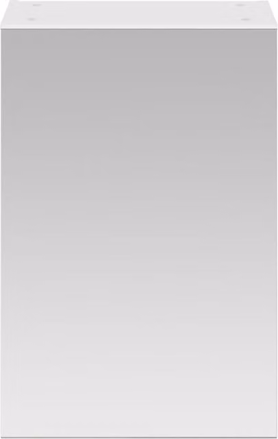 Balterley 450 Single Mirror Cabinet in Gloss White
