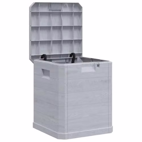 vidaXL Garden Storage Box in Grey – 1