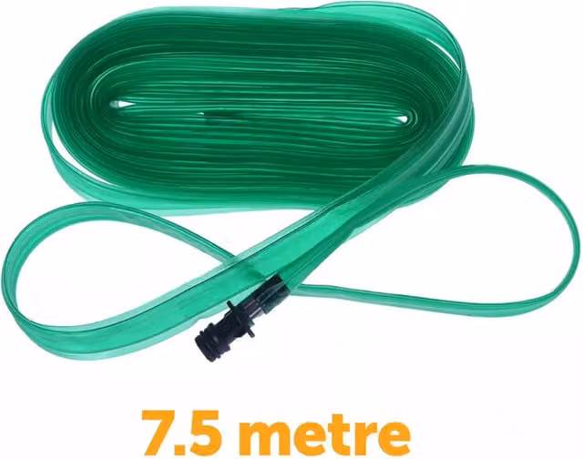 Garden Mile Flat Soaker Hose Pipe, Green, 7.5m