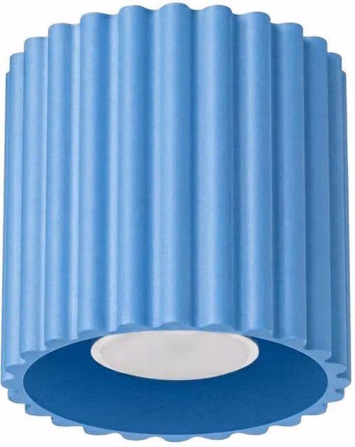 Sollux Lighting minimalist cube ceiling lamp in light blue, W/D/H: 10 x 10 x 10 cm – 1