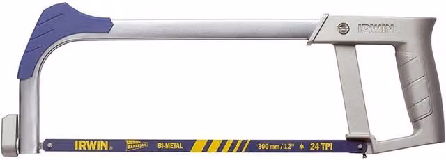 Irwin I-75 Manual Hacksaw, 300 mm, Silver